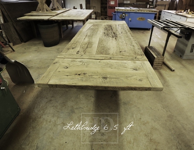 Unique Reclaimed Wood Tables by HD Threshing Floor Furniture