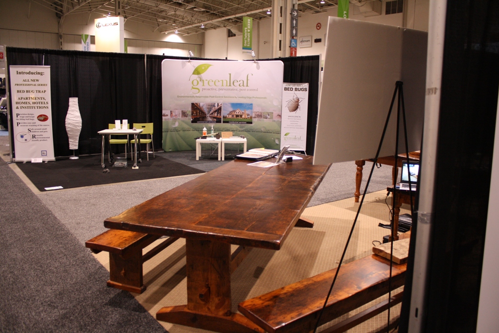 Green Living Show 2010 HD Threshing Floor Furniture Reclaimed Wood Tables