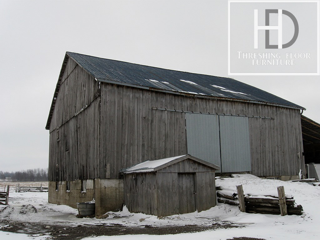 Ontario, Canada Historical Pioneer Barn Reclaimed Wood Tables Toronto Gerald Reinink