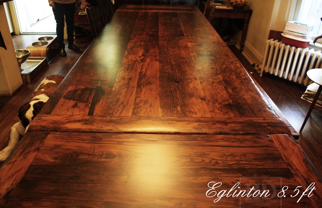 Reclaimed Wood Dining Table, Harvest Tables Toronto, reclaimed wood tables Ontario