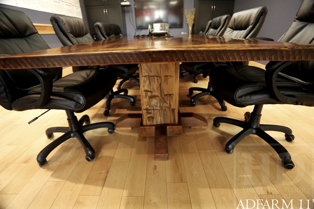 Reclaimed Wood Boardroom Tables Ontario, reclaimed wood tables Ontario, boardroom table, boardroom table Ontario, Guelph, boardroom tables Guelph Ontario, epoxy, Gerald Reinink