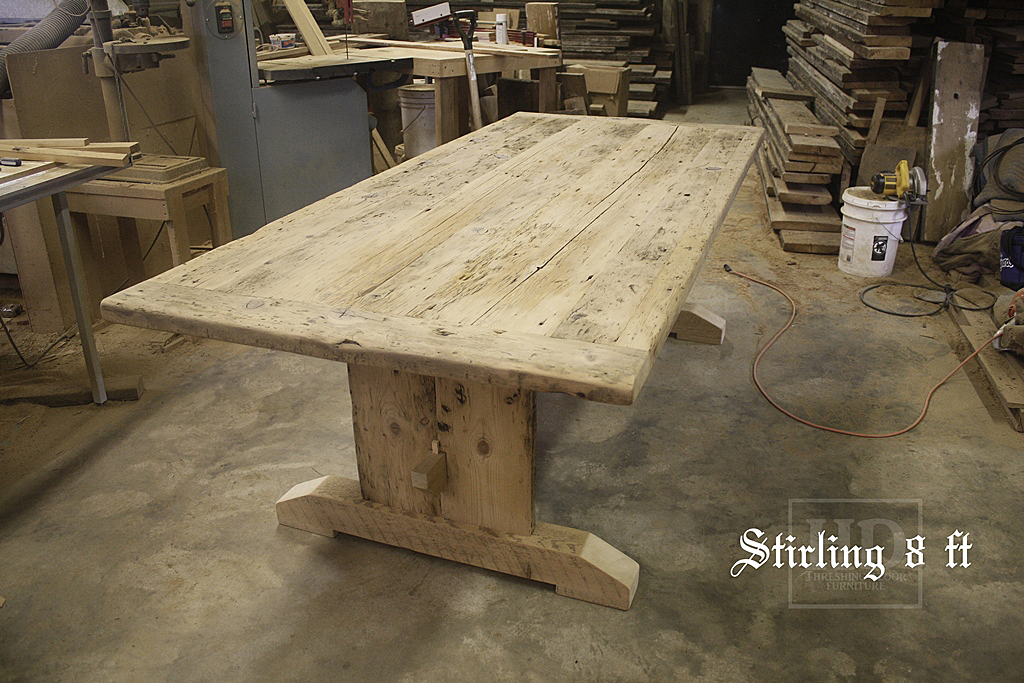 reclaimed wood dining tables. Richmond Hill, Ontario