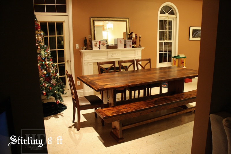 reclaimed wood dining tables. Richmond Hill, Ontario