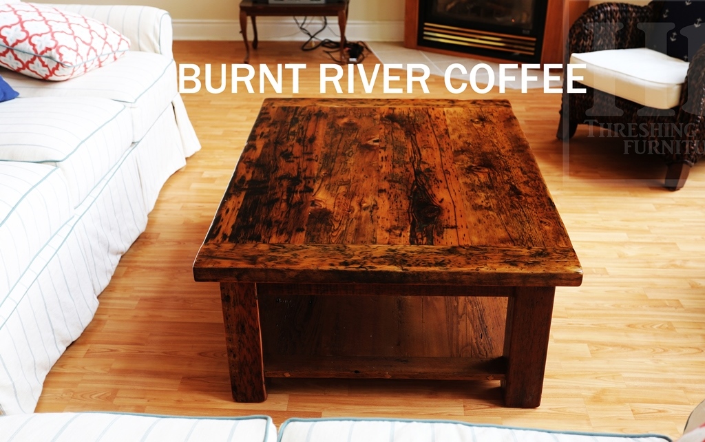 reclaimed wood coffee tables Ontario, coffee table, rustic cottage furniture, reclaimed wood furniture Ontario, unique coffee tables