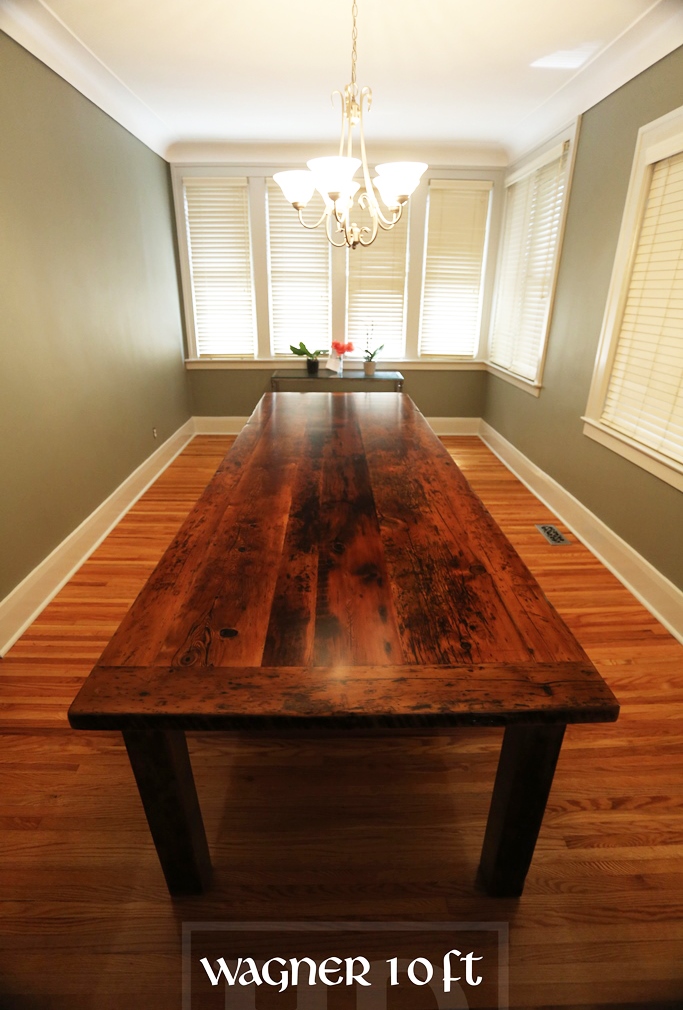 reclaimed wood harvest tables Windsor Ontario, recycled wood tables Ontario, epoxy, resin, distressed wood, farmhouse tables Ontario, dining tables