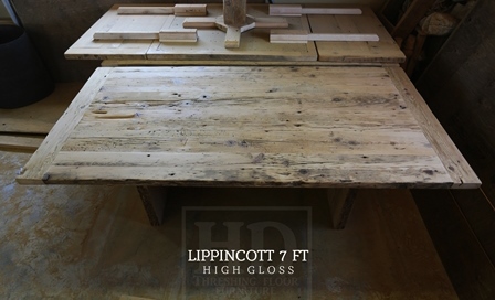 reclaimed wood tables, Ontario, barnwood tables, distressed wood tables, farmhouse table, high gloss, modern tables Ontario, epoxy, Gerald Reinink
