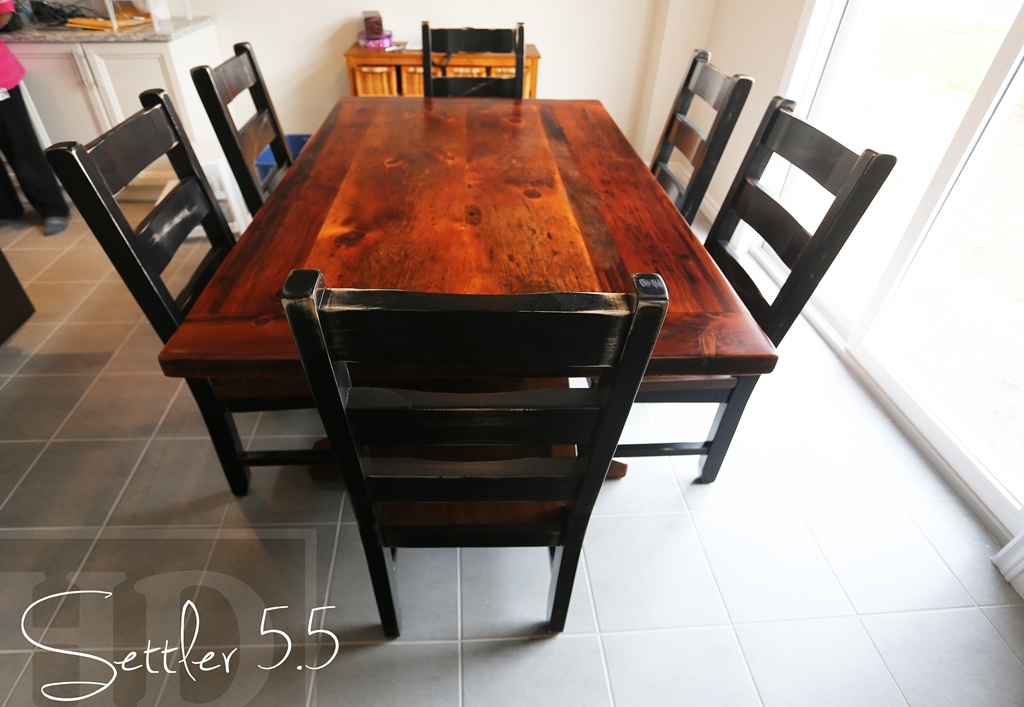 recycled wood table, historical wood, antique wood tables Ontario, wormy maple chairs, reclaimed Pine, Pine cottage tables Ontario