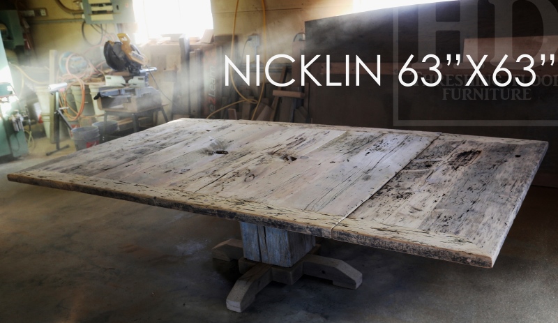 reclaimed wood tables Ontario, Kitchener, Ontario, HD Threshing Floor, Gerald Reinink, recycled wood furniture