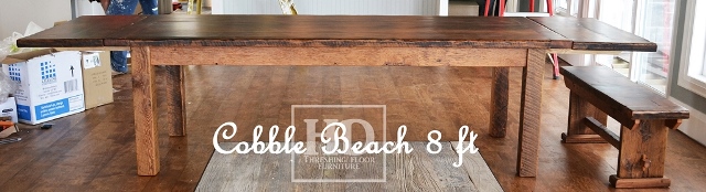 reclaimed wood tables Cobble Beach Ontario, Cobble Beach, harvest tables Ontario, cottage table, rustic cottage furniture Ontario, cottage life, epoxy