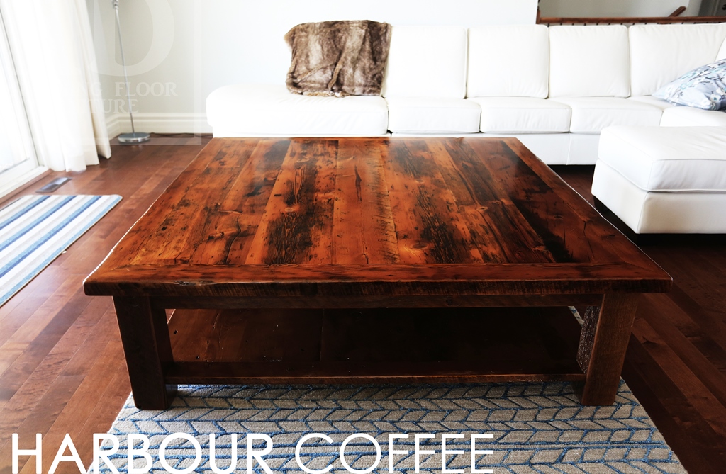 coffee tables Ontario, coffee, reclaimed wood tables Ontario, hemlock barnboard coffee tables, modern, HD Threshing Floor Furniture
