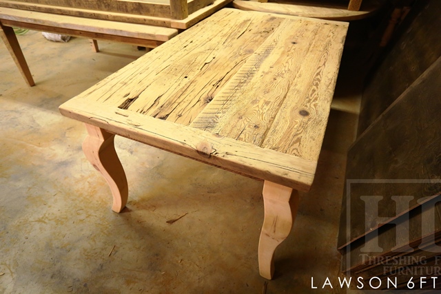 reclaimed wood tables Carlisle, Ontario, harvest tables Ontario, farmhouse tables Ontario, reclaimed wood tables Ontario, HD Threshing Floor Furniture
