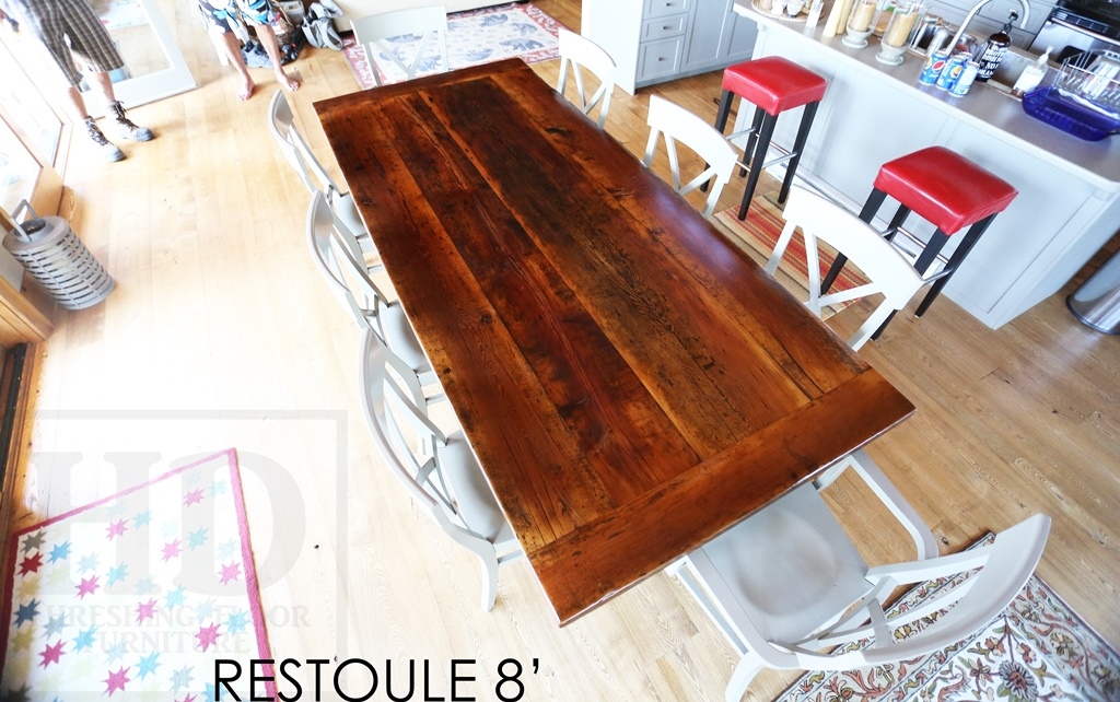 reclaimed wood tables Ontario, Parry Sound, Ontario, Gerald Reinink, mennonite furniture, rustic furniture, rustic furniture Canada, amish furniture