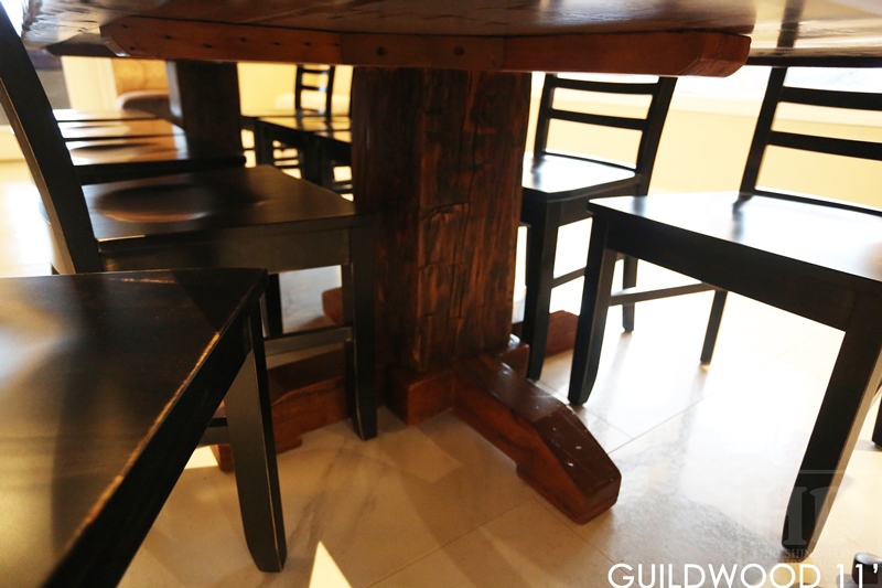 reclaimed wood tables Ontario, Ancaster, mennonite furniture, solid wood table, farmhouse, cottage table, HD Threshing