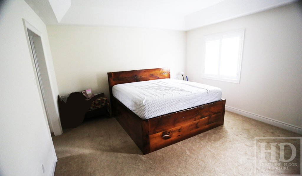 Reclaimed Wood Beds Ontario HD Threshing