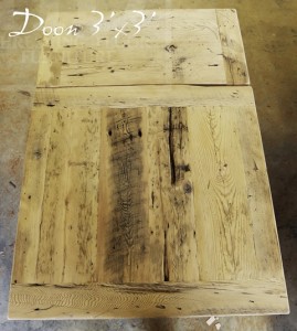 Specifications: 36" x 36" Pedestal Table - Reclaimed Barnwood Hemlock - Premium epoxy/matte polyurethane finish - Hand-hewn beam post - One 18" leafSpecifications: 36" x 36" Pedestal Table - Reclaimed Barnwood Hemlock - Premium epoxy/matte polyurethane finish - Hand-hewn beam post - One 18" leaf