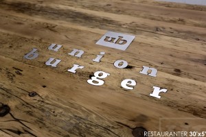 30 ft Boardroom Table - 60" wide - modern plank style base - Premium epoxy/matte polyurethane finish - logos embedded - onsite final doweling