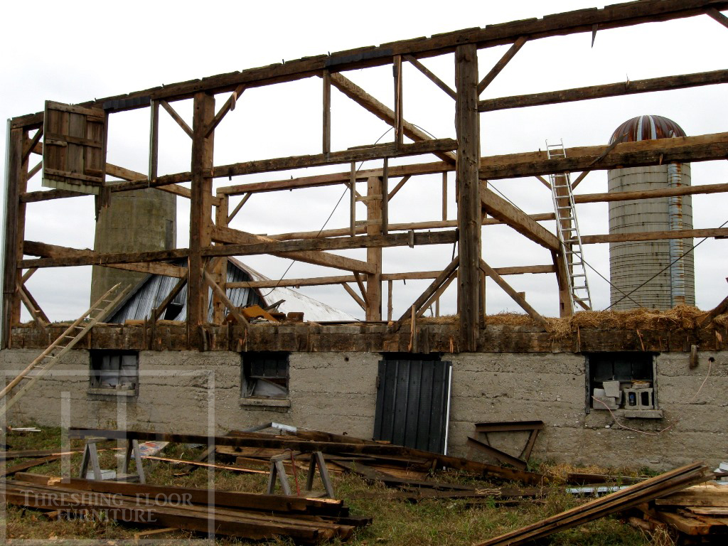 Ontario Reclaimed Wood Demolition Process HD Threshing Gerald (2)