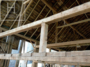 Ontario Reclaimed Wood Tables - Demolition Process HD Threshing Gerald (2)