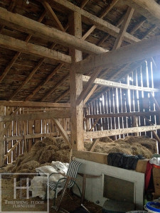 Ontario Reclaimed Wood Tables - Demolition Process HD Threshing Gerald Reinink