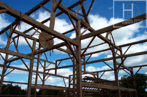 Ontario Reclaimed Wood Tables - Demolition Process HD Threshing Gerald Reinink Threshing Floor