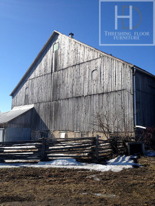 Ontario, Canada Historical Pioneer Barn Reclaimed Wood Tables Toronto Gerald Reinink