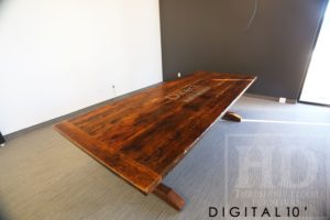 reclaimed wood boardroom tables Ontario, boardroom tables Ontario, Gerald Reinink, HD Threshing Floor Furniture