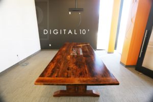 reclaimed wood boardroom tables Ontario, boardroom tables Ontario, Gerald Reinink, HD Threshing Floor Furniture