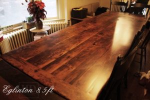 Reclaimed Wood Dining Table, Harvest Tables Toronto, reclaimed wood tables Ontario