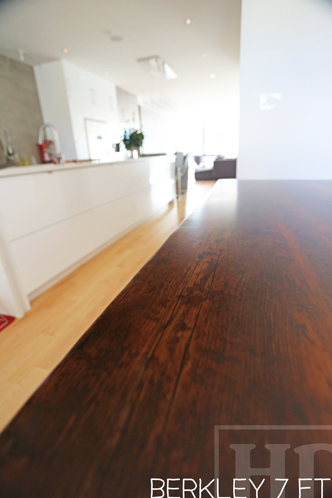 reclaimed wood tables Ontario, reclaimed wood dining tables Ontario, modern reclaimed wood tables Ontario, Gerald Reinink, HD Threshing Floor Furniture