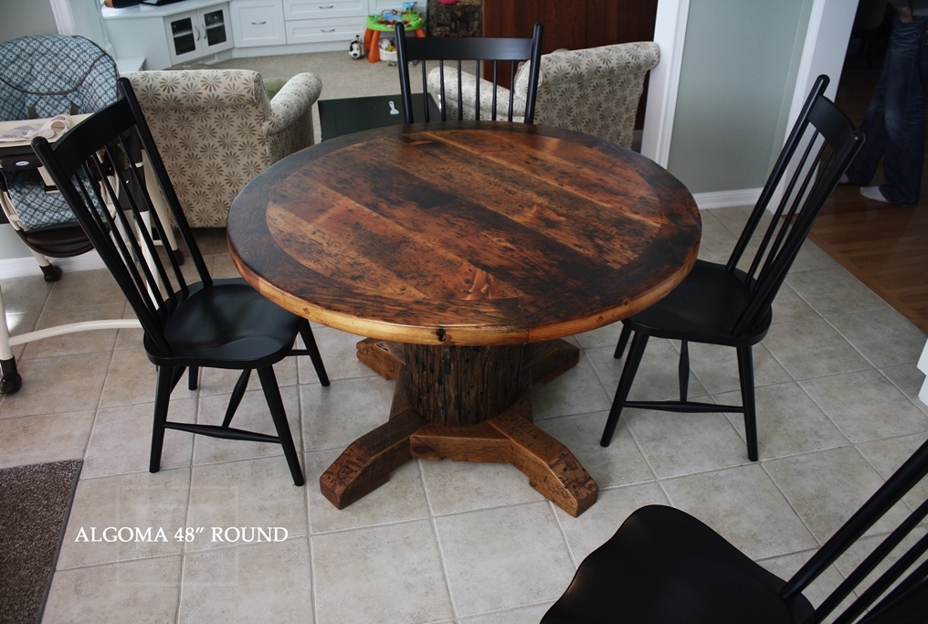Reclaimed Wood Kitchen Table Stouffville Ontario (3) Epoxy | Blog
