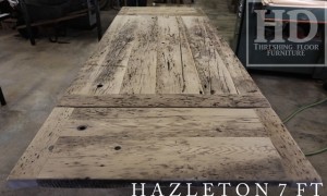 reclaimed wood tables Ontario, reclaimed wood dining tables Ontario, dining table, reclaimed wood, Gerald Reinink