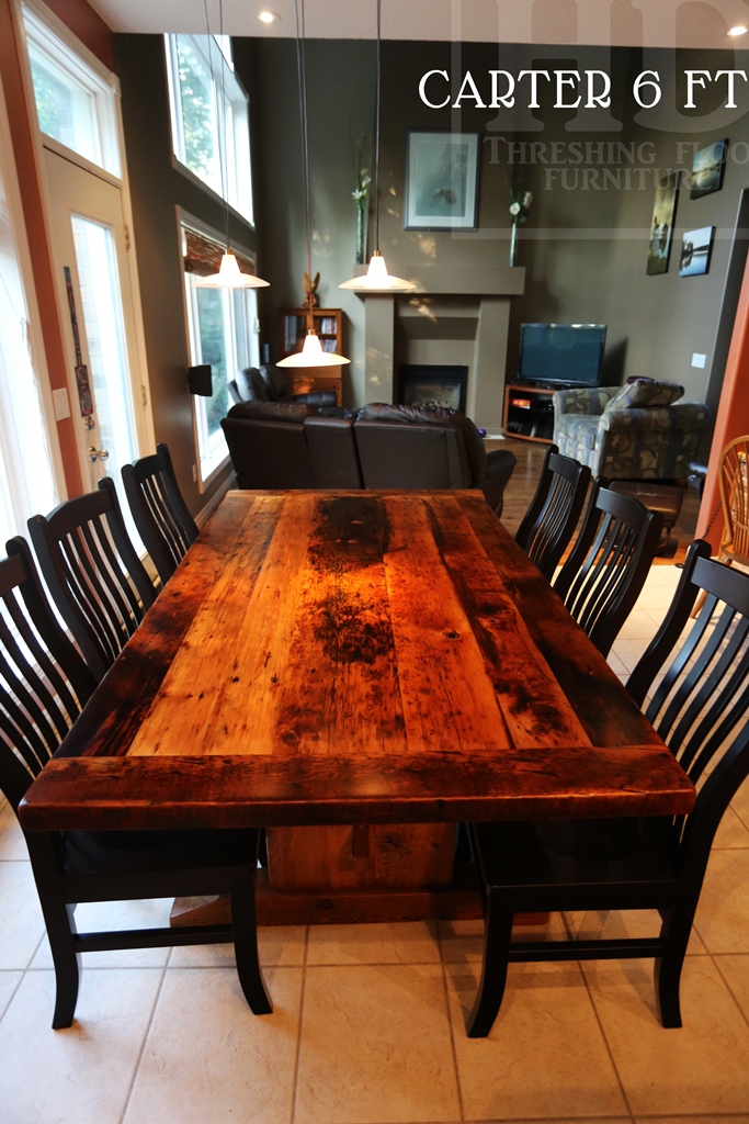 Reclaimed Wood Tables Waterloo Ontario HD Threshing Floor Gerald
