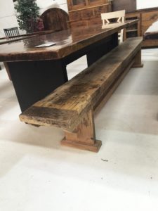 Reclaimed Wood Benches Ontario Gerald Reinink HD Threshing