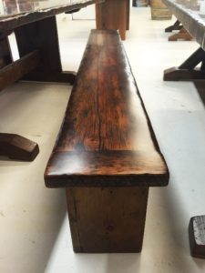 Reclaimed Wood Benches Ontario HD Threshing