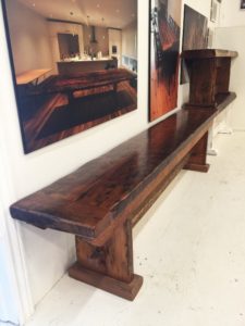 Reclaimed Wood Benches Ontario Gerald Reinink HD Threshing