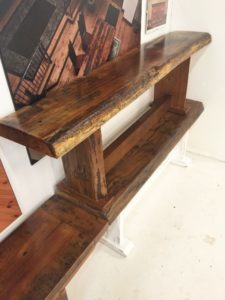 Reclaimed Wood Benches Ontario Gerald Reinink HD Threshing
