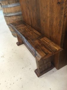 Reclaimed Wood Benches Ontario Gerald Reinink HD Threshing