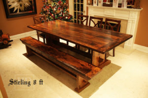 reclaimed wood dining tables. Richmond Hill, Ontario