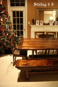 reclaimed wood dining tables. Richmond Hill, Ontario