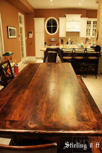 reclaimed wood dining tables. Richmond Hill, Ontario
