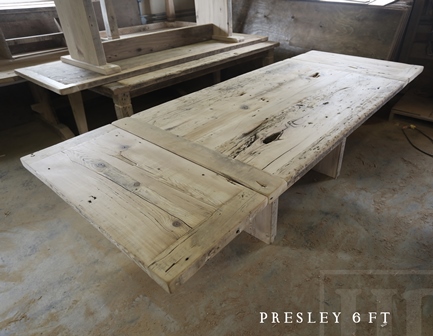 modern reclaimed wood table, reclaimed wood tables Etobicoke, epoxy finish, epoxy, resin, Gerald Reinink, barnboard, kitchen tables Ontario