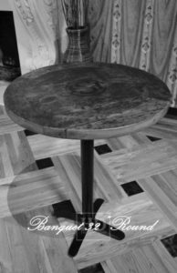 restaurant tops, reclaimed wood restaurant tops, epoxy finish, barnwood tops