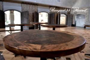 restaurant tops, reclaimed wood restaurant tops, epoxy finish, barnwood tops