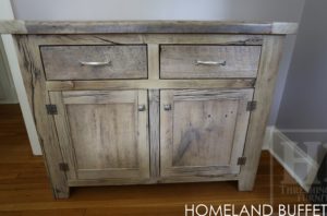 reclaimed wood vanities, Toronto, Ontario, reclaimed wood vanity, barnwood vanity, HD Threshing, Gerald Reinink