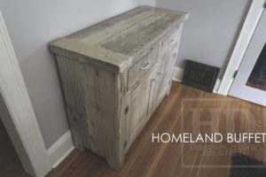 reclaimed wood vanities, Toronto, Ontario, reclaimed wood vanity, barnwood vanity, HD Threshing, Gerald Reinink