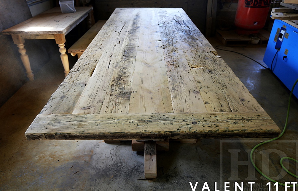 Guelph boardroom tables, Ontario, barnwood tables, recycled wood tables Ontario, epoxy finish, live edge, mennonite furniture, conference table, boardroom, commercial tables Ontario