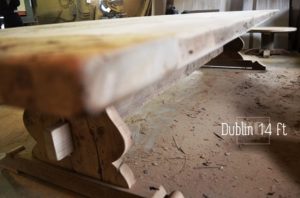 reclaimed wood tables Ontario, trestle table, Utopia, Ontario, Barnwood Pine, Solid wood furniture, mennonite furniture, farmhouse table, country style table, epoxy