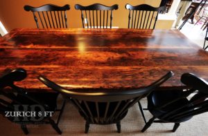harvest tables Ontario, Acton, epoxy, HD Threshing, Gerald Reinink, live edge tables, barnwood, reclaimed, farmhouse tables, dining table