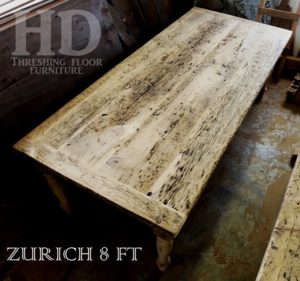 harvest tables Ontario, Acton, epoxy, HD Threshing, Gerald Reinink, live edge tables, barnwood, reclaimed, farmhouse tables, dining table