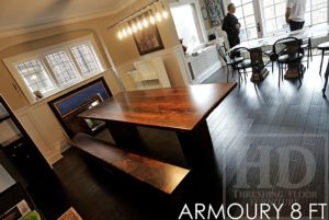 reclaimed wood dining tables Ontario, dining table, barnwood tables Ontario, Gerald Reinink, epoxy finish
